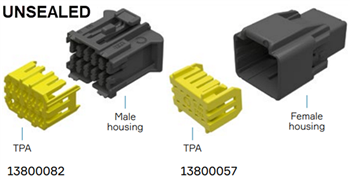 Aptiv Sicma直插式密封和非密封连接器